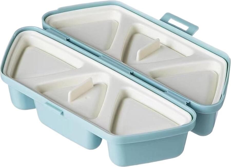 Rijstvorm Sushi Maker Maaltijd Prep 6 Holte Non-Stick 22.5 x 10.4 cm