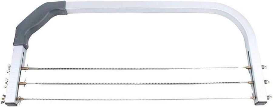 Taart Snijder Cake Decoratie Bakken Thuis Verstelbare Draad 52 x 22 cm Zilver
