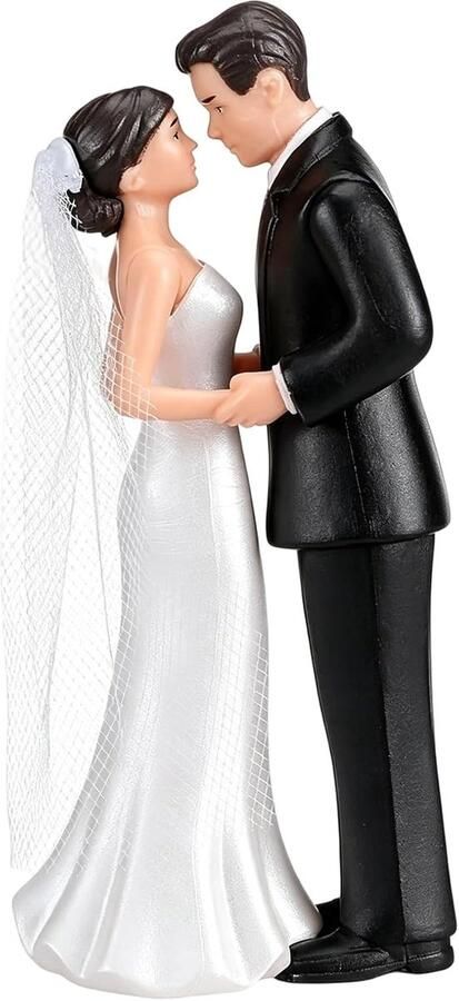 Taarttoppers voor bruidstaarten romantisch elegant bruids- en bruidegom taarttopper voor bruiloftsfeesten huisdecoratie bruiloften beeldjes geschenken jubilea verlovingsfeesten