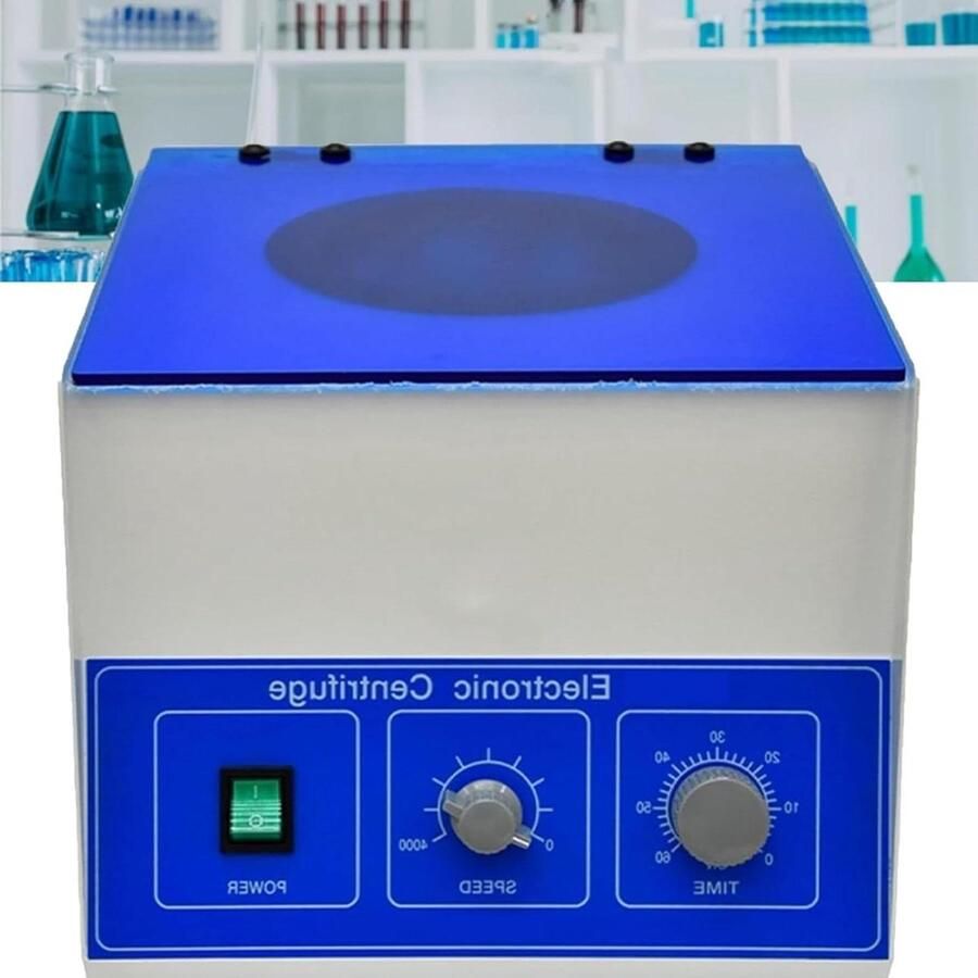Tafelcentrifuge Laboratorium centrifuge Monster scheiding Instelbare snelheid 5.4 kg Wit