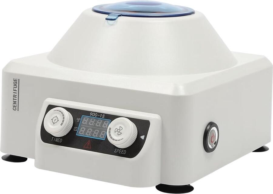 Tafelcentrifuge Laboratoriumcentrifuge Wetenschappelijk onderzoek Geruisloze werking 6x10ml rotor Wit