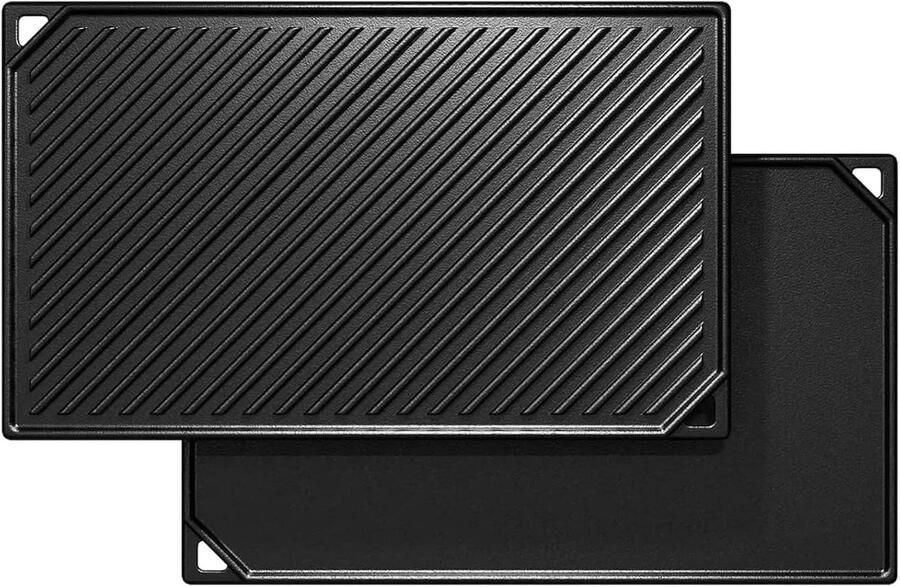 Tafelgrill Inductie Bakplaat Gietijzer grill inzet