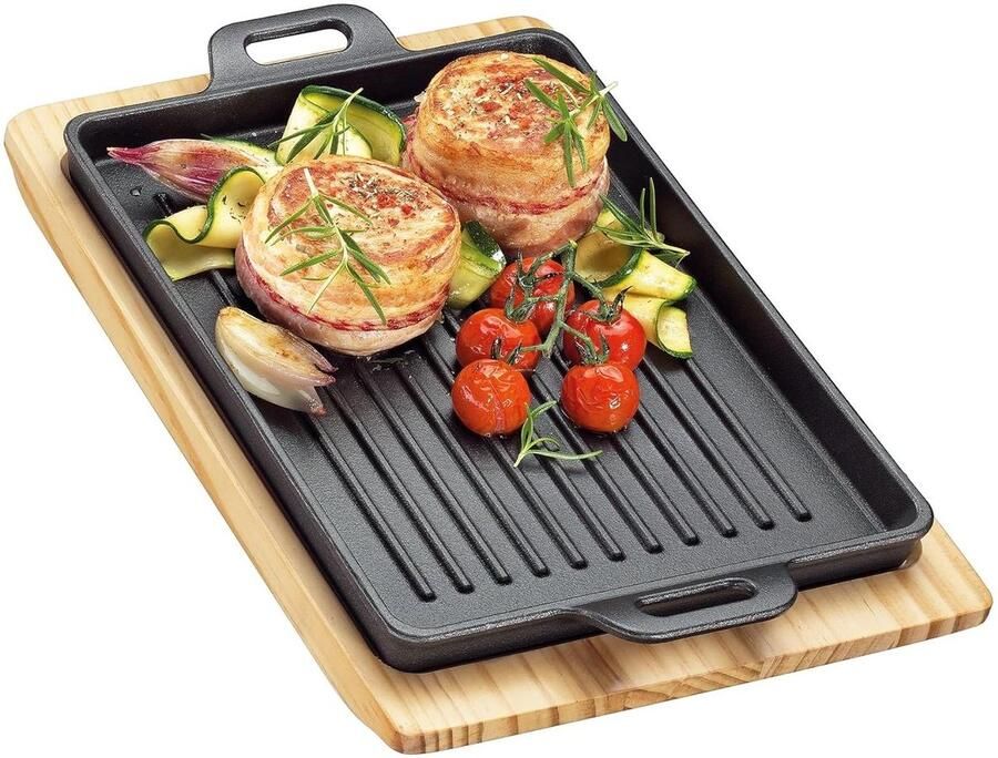 Tafelgrill Inductie Bakplaat Gietijzer keuken plaat