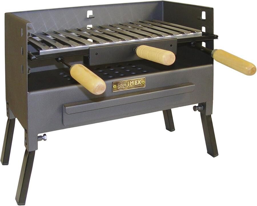 Tafelgrill met Grill Zwart 43 5 x 24 5 x 39 5 cm
