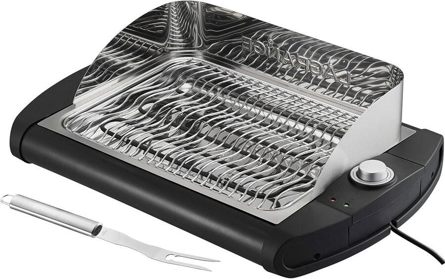 Tafelgrill Pavillon Elektrische grill Gezellig buiten koken Innovatief grillrooster 58 x 385 cm Meerkleurig