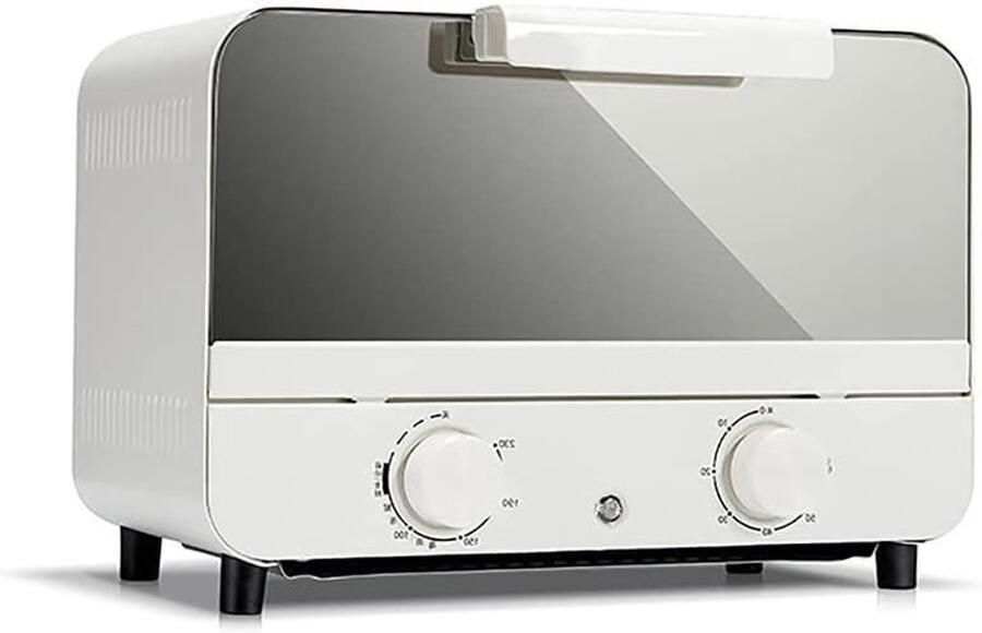 Tafelmodel oven 10L bakmachine broodbakmachine met tijdsregeling en temperatuurregeling elektrische oven for huishoudelijk gebruik