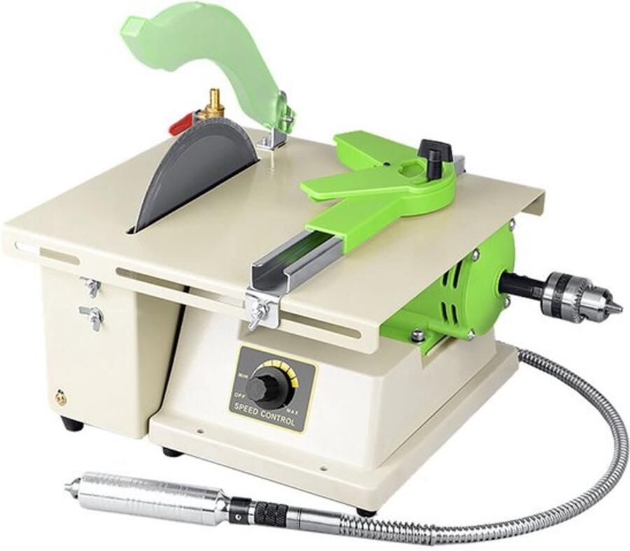 Tafelslijpmachine 1380W Multifunctionele Polijstmachine 180mm Zaagblad 220V Wisselstroom Houtzaag Tafelzaag