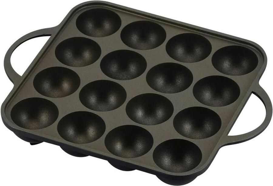 Takoyaki Bakplaat voor Grill 16 Stuks Antiaanbaklaag