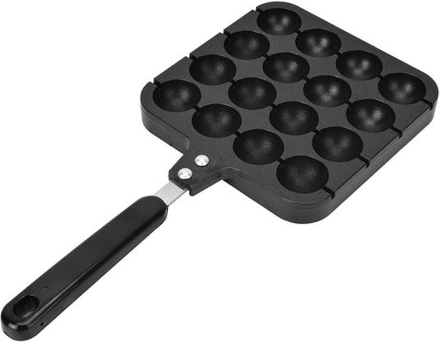 Takoyaki-bakvorm voor balletjes Antiaanbakgrillpan voor gas en elektrisch fornuis