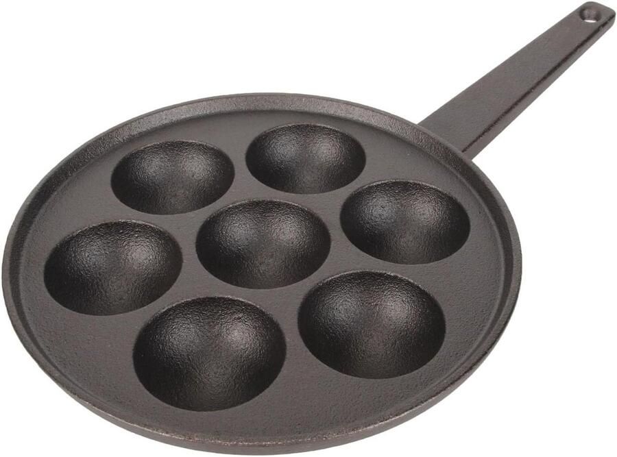 Takoyaki Grill Pan Snack Maker Lekker Eten Maken 7 Gaten Anti-aanbak