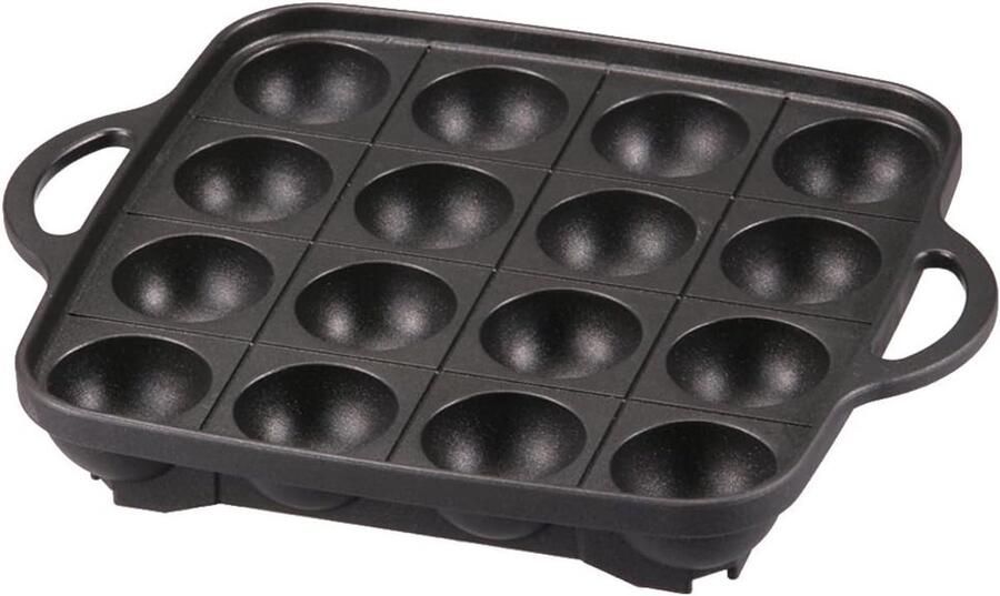 Takoyaki Grillpan Aluminiumlegering Antiaanbaklaag Warmtegeleiding Voor Thuis Koks