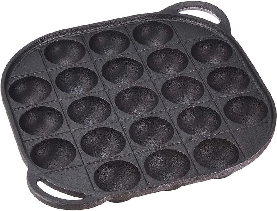 Takoyaki Pan Gietijzeren Pan voor Japans Octopus Ballen Maken 16 Vormen