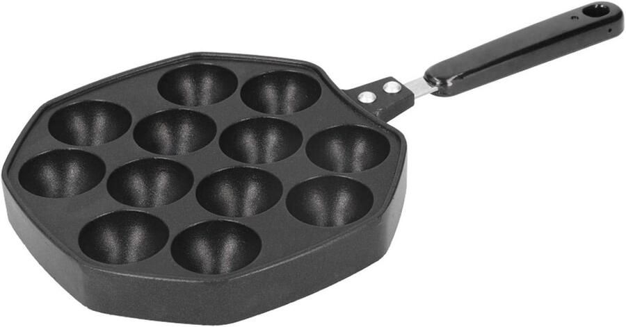 Takoyaki Pan met 12 Gaten Antiaanbak Grillpan voor Octopus Balletjes en Pancakes