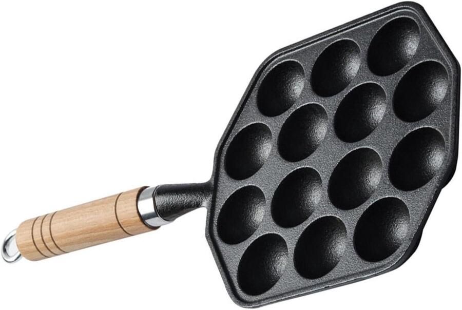 Takoyaki Pan Octopusballetjes Pan Thuis Koken 14 Gaten Ontwerp 44 x 31 cm Meerkleurig