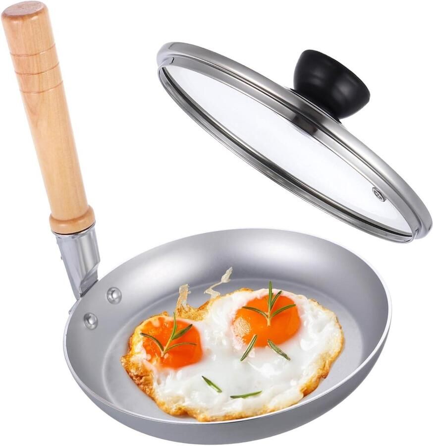 Tamagoyaki Omelet Pan Japanse Koekenpan Omeletten Maken Antiaanbaklaag Niet gespecificeerd Zilver