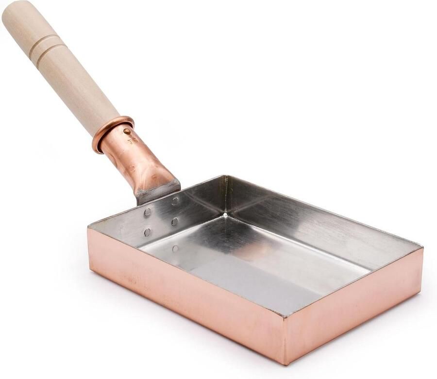 Tamagoyaki Pan Japanse Omeletpan Ei Pan Japanse Omeletten Maken Traditioneel Handgehamerd