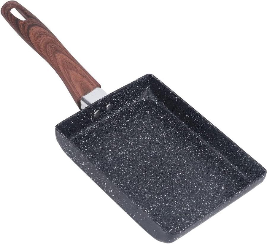 Tamagoyaki Pan Japanse Omeletpan Ontbijt Maken Anti-aanbak Ei Pan Niet gespecificeerd Grijs