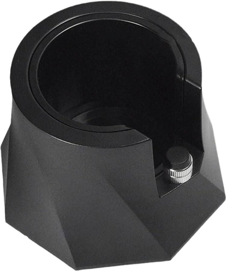 Tamper Houder Espresso Stand Koffie Bereiden Verstelbare Knop 51-58mm Zwart