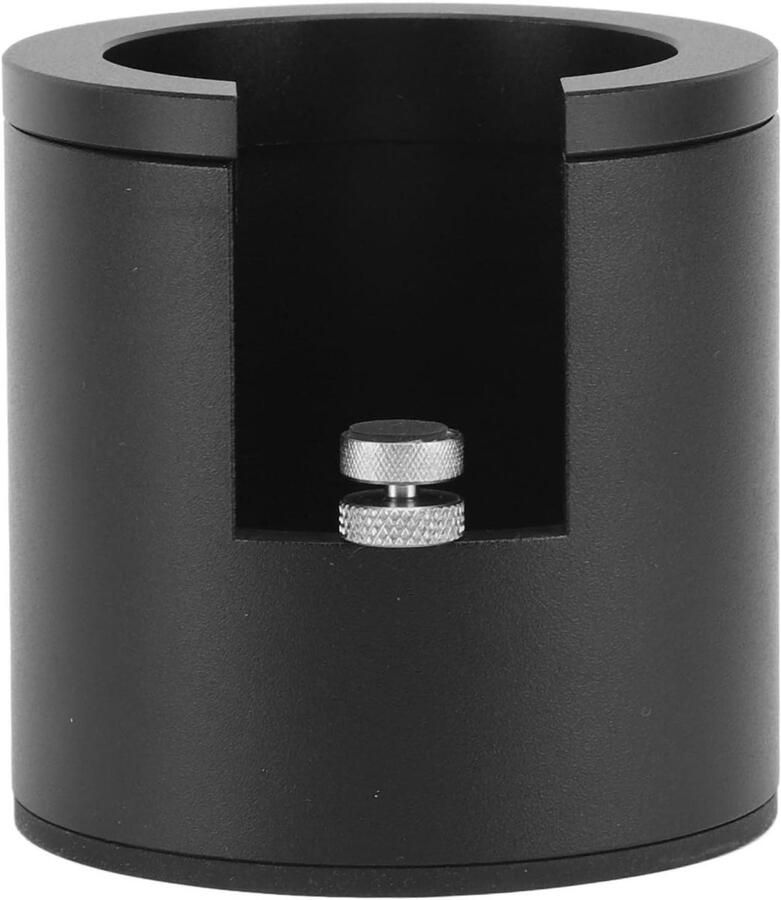 Tamperstation Koffie Tamper Houder Espresso Bereiding Universele Pasvorm 3.35 Inch Zwart