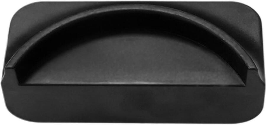 Tamping Mat Espresso Pad Koffie Bereiden Voedselveilig Siliconen 80 x 35 mm Zwart