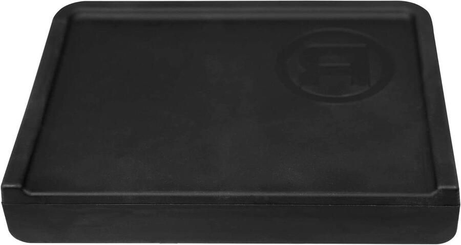 Tampmat voor Koffie Accessoire Espresso Bereiden Rand Bescherming 22.7 cm Breed Zwart