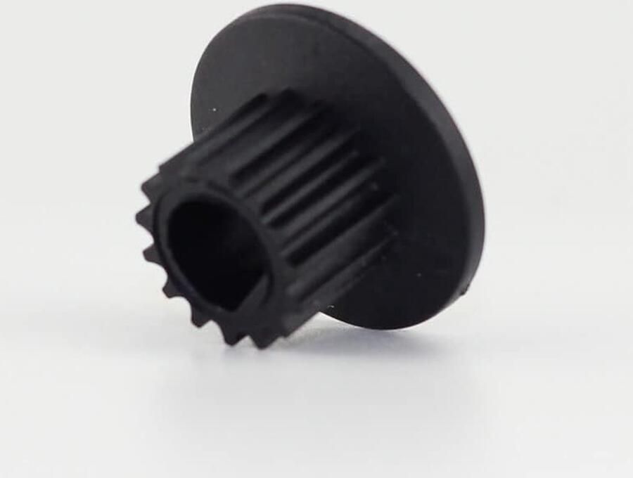 Tandwiel Motor Aandrijfriem Wieltje Broodmachine Reparatie Vlamvertragend Nylon 3 x 2 x 1 cm Zwart