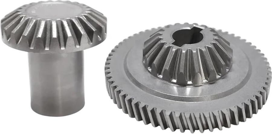 Tandwielnaafset Mixer Keukenrobot Onderdeel Keukenmachine Reparatie Nauwkeurige Krachtoverbrenging 10 x 10 x 10 cm Zilver