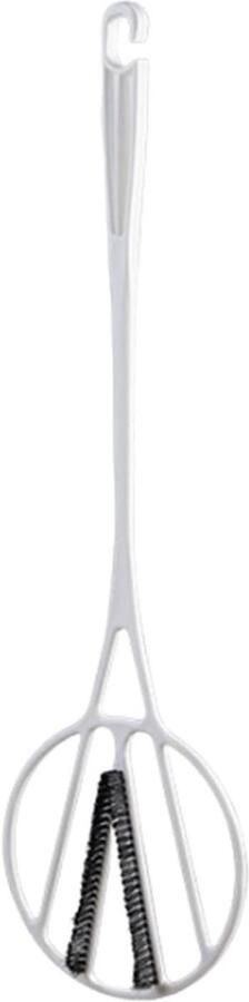 Tapijt Mixer Stofverwijderaar Textiel Reinigen Lange Handgreep 55.5 cm Wit