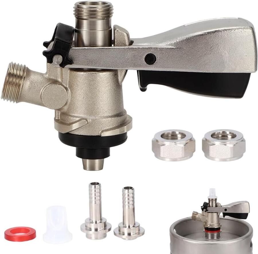 Tapkoppeling G5 8 304 RVS S-Type ontwerp Perfect voor biertaps ShopVlot