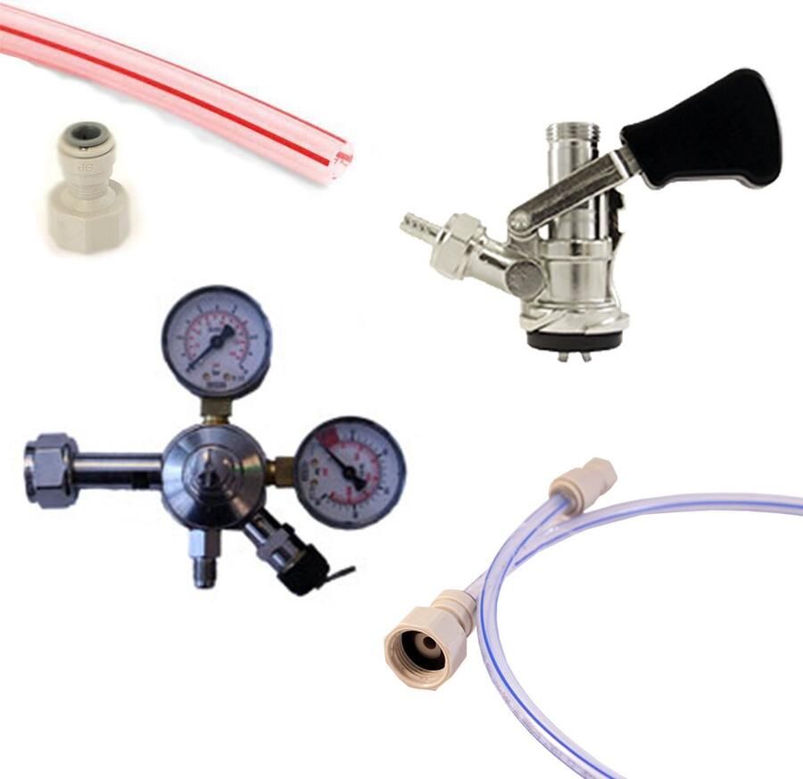 Tapset voor Biertap met Bajonetkoppeling S-type koppeling