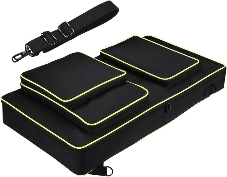 Tassen Koffers voor AlphaTheta DDJ-GRV6 voor Pioneer DJ DDJ-FLX10 DDJ-1000SRT DDJ-1000 Vervangende Draagbare Reistas met Schouderriem Hoesje voor Hoofdtelefoon Kabel Oplader