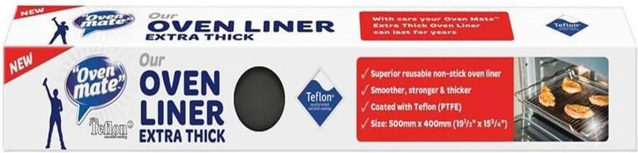 Teflon Oven Liner voor Makkelijk Schoonmaken