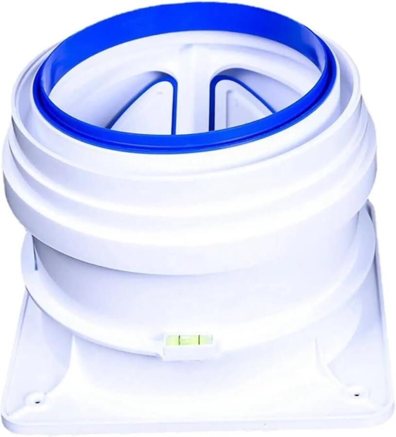 Terugslagklep Afzuigkap Kanaalafsluiter Muurluik Ventilatie Verbeteren Voor Kanalen 150-180mm Diameter