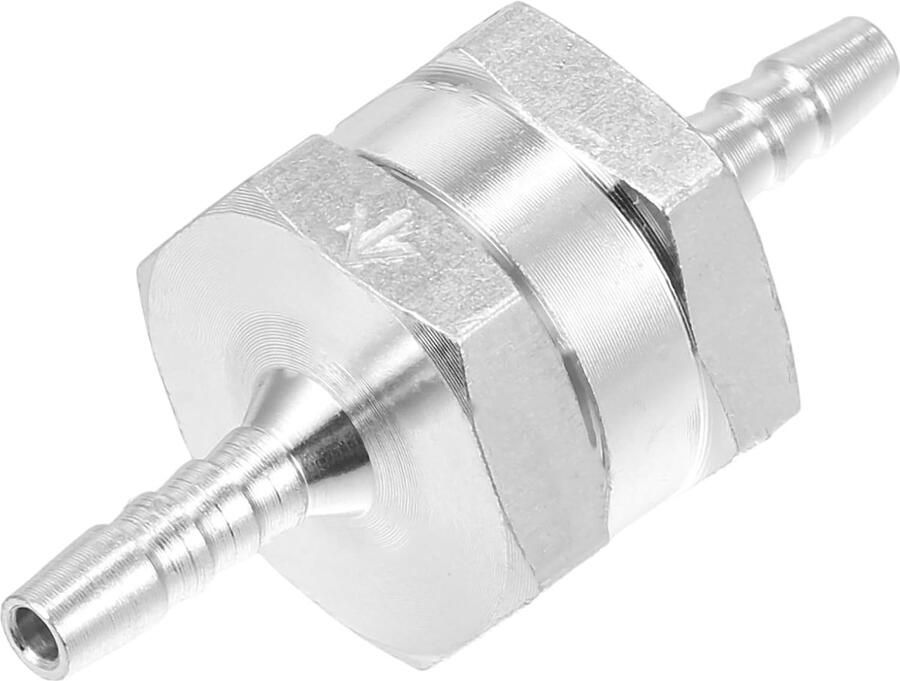 Terugslagklep Interne Eenrichtings Terugslagklep voor Brandstofsystemen Duurzaam Aluminiumlegering 5 32 4mm Buitendiameter 1 stuk