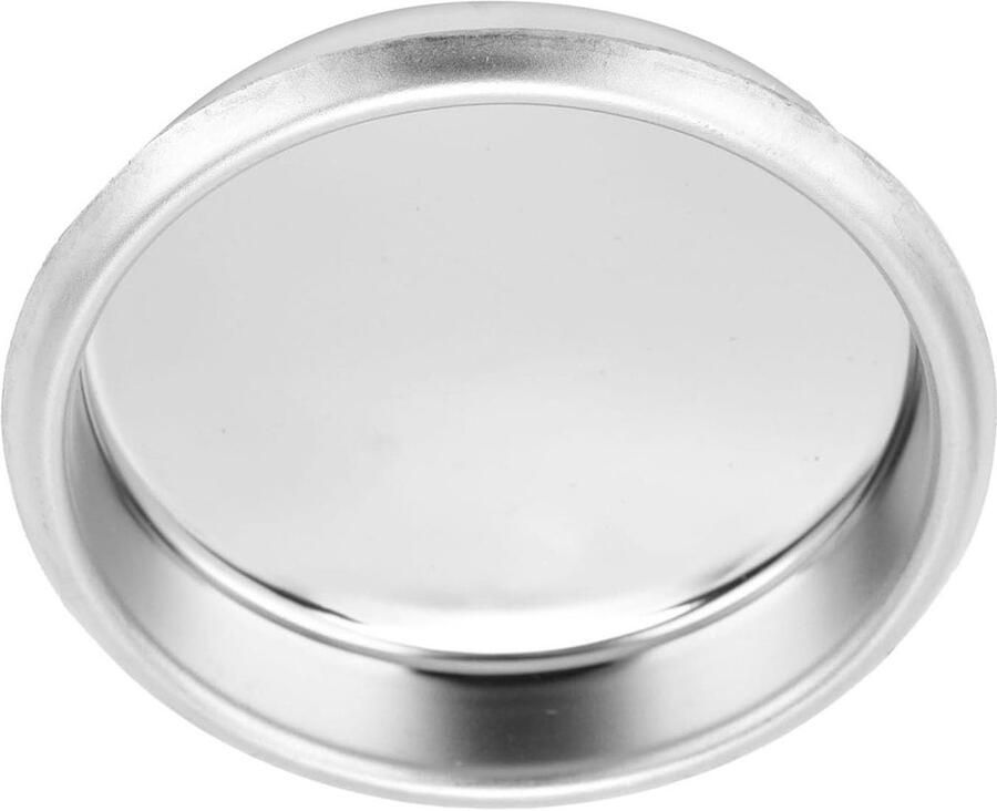 Terugspoelschijven Blinde mandjes Koffiemachine reinigen Roestvrijstalen constructie 54 mm 8 stuks Zilverkleurig
