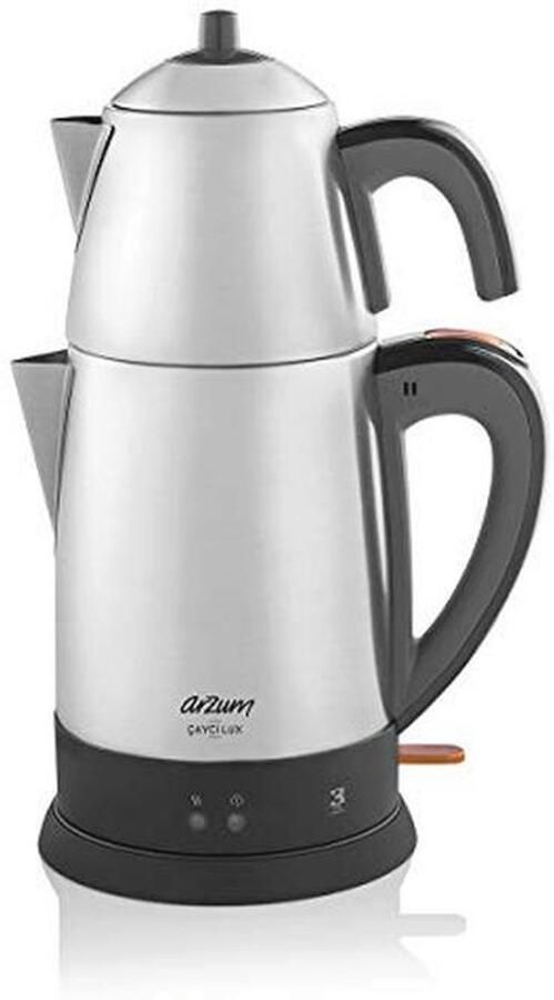 Theemachine van RVS en rubber met theezeef Hoogwaardige Waterkoker