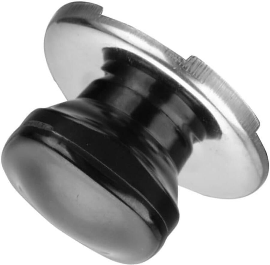 Theepot Dekselknop Ketel Handvat Veilig Koken Roestvrij Staal 5.9x3.4x3cm Zilver