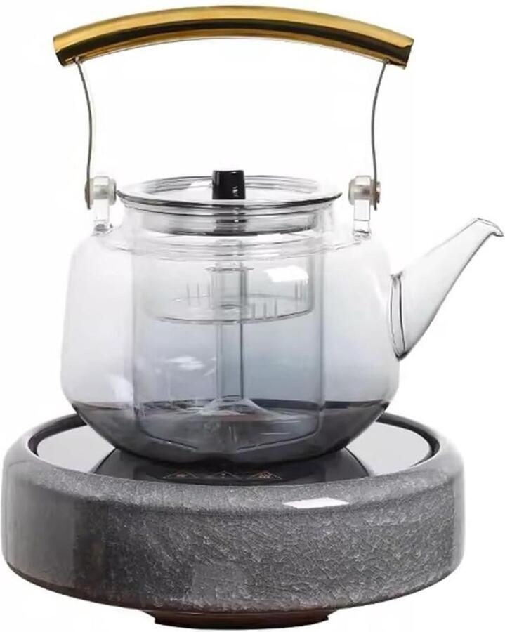 Theepot Fornuis Keramisch Waterkoker Thee Zetten Intelligente Temperatuurregeling 6 Snelheden One Color