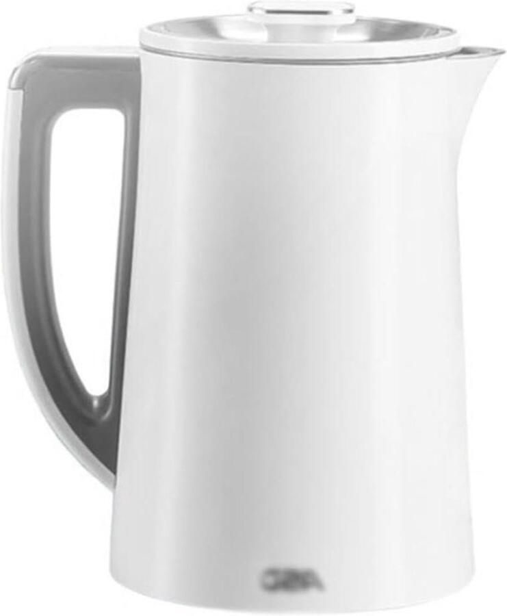 Theepot RVS Isolatie Ketel Warm Water Dubbele Isolatie 1.5 Liter Zilver
