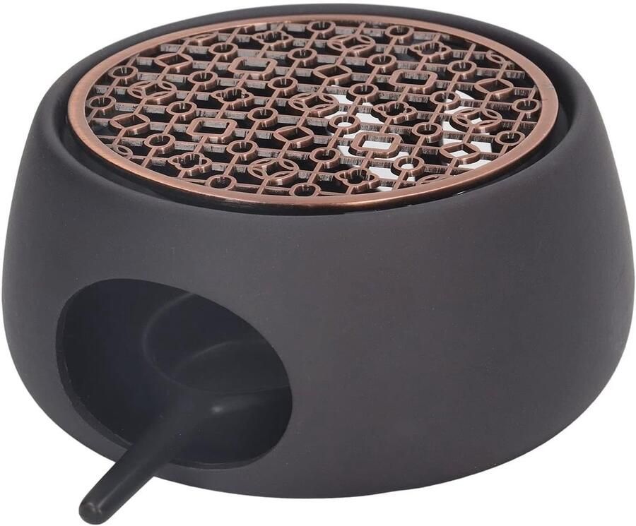 Theepotverwarmer Wit Keramisch Voor Glazen en Roestvrijstalen Kopjes