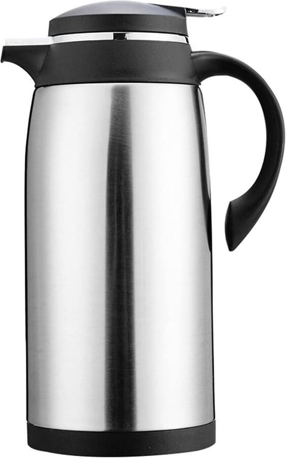 Thermische Koffiekan Isolatiepot Waterkoker Warme Dranken Bewaren Vacuüm Isolatietechnologie 1900ml Goud