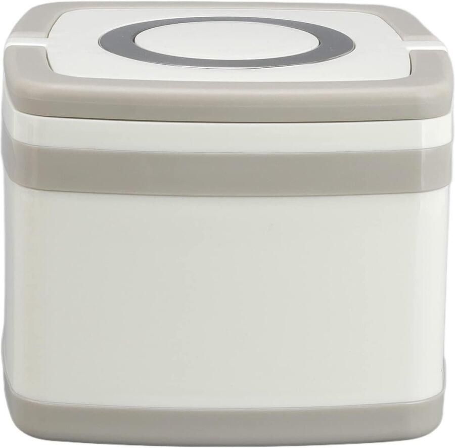 Thermische Lunchbox Bento Container Warme Maaltijden Verbetere Afdichting 0.9L Abrikoos Wit
