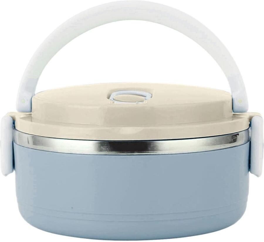 Thermo Voedselbox Lunch Isolatiebox Warm Eten Behoud Stapelbaar Ontwerp One Size Groen