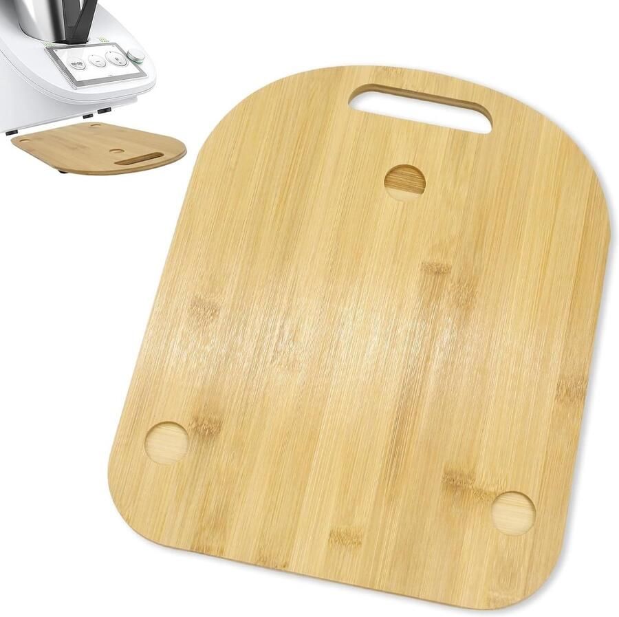 Thermomix Rolplank Keukenmachine Skateboard Keuken Werkblad Massief Eiken Hout Voor TM5 TM6 Natuurlijk Hout