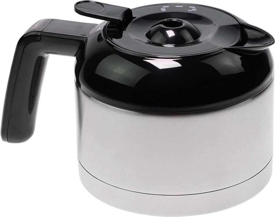 Thermoskan Koffiezetapparaat Reserveonderdeel Koffiepot Koffie Warm Houden Perfecte Pasvorm 18 x 18 x 15 cm Zilver