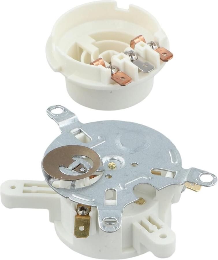 Thermostaat Schakelaar Waterkoker Temperatuurregelaar Connector Waterkoker Reparatie Vlamvertragend Plastic 6 x 6 x 6 cm