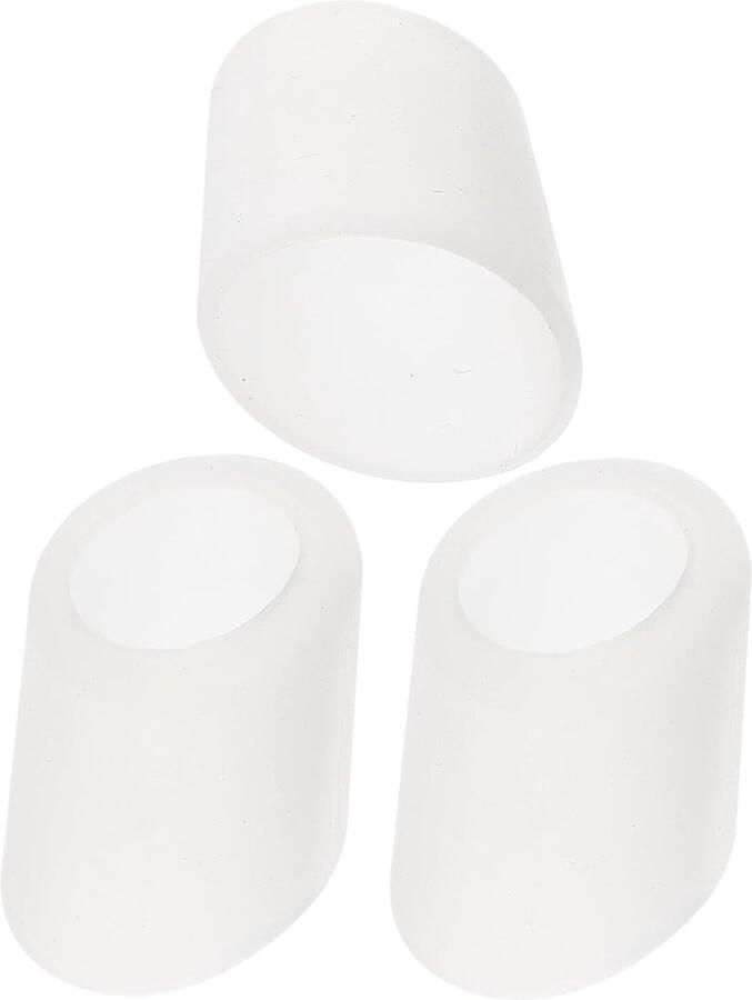 Thijox 6x Siliconen Schenktuit Lekbescherming voor Theepotten Druppelbescherming en Lekafdekkingen Waterkoker Keukenaccessoires Wit