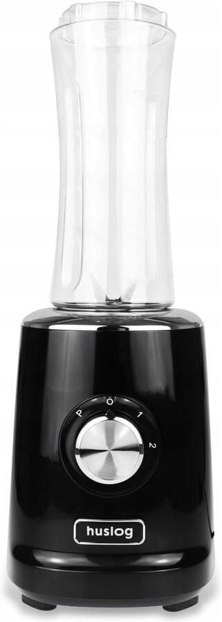 Thijox Blender Smoothie 500W met 4 RVS Messen 600 ml Blend & Go Fles 2 Snelheden + Pulsfunctie Antislip Basis Oververhittingsbeveiliging Compac