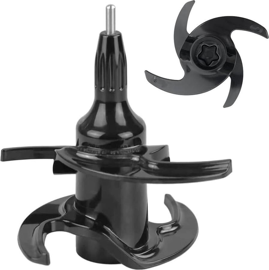 Thijox Deeg Blade Voor Ninja Keukenmachine Blender BN650UK BN800UK TB401UK Vervangend Deegmes Voor Brood Pizzadeeg Pancakes Cake Mix 1.8L & 2