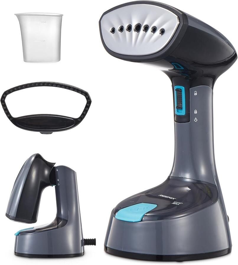 Thijox Draagbare Stoomstrijkijzer 1200W Compact en Opvouwbaar 20g min Stoom Snel opwarmen in 20 seconden Ideaal voor Thuis Kantoor en Reizen